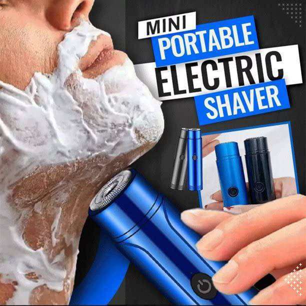 Sixfire Mini Portable Electric Shaver,USB Rotary Razor, Pocket Size Washable Electric Razor, Wet and Dry Use Mini Electric Shaver for Men Gift for Husband Father (Blue) 5 Sixfire Mini Portable Electric Shaver,USB Rotary Razor, Pocket Size Washable Electric Razor, Wet and Dry Use Mini Electric Shaver for Men Gift for Husband Father (Blue) - Image 5