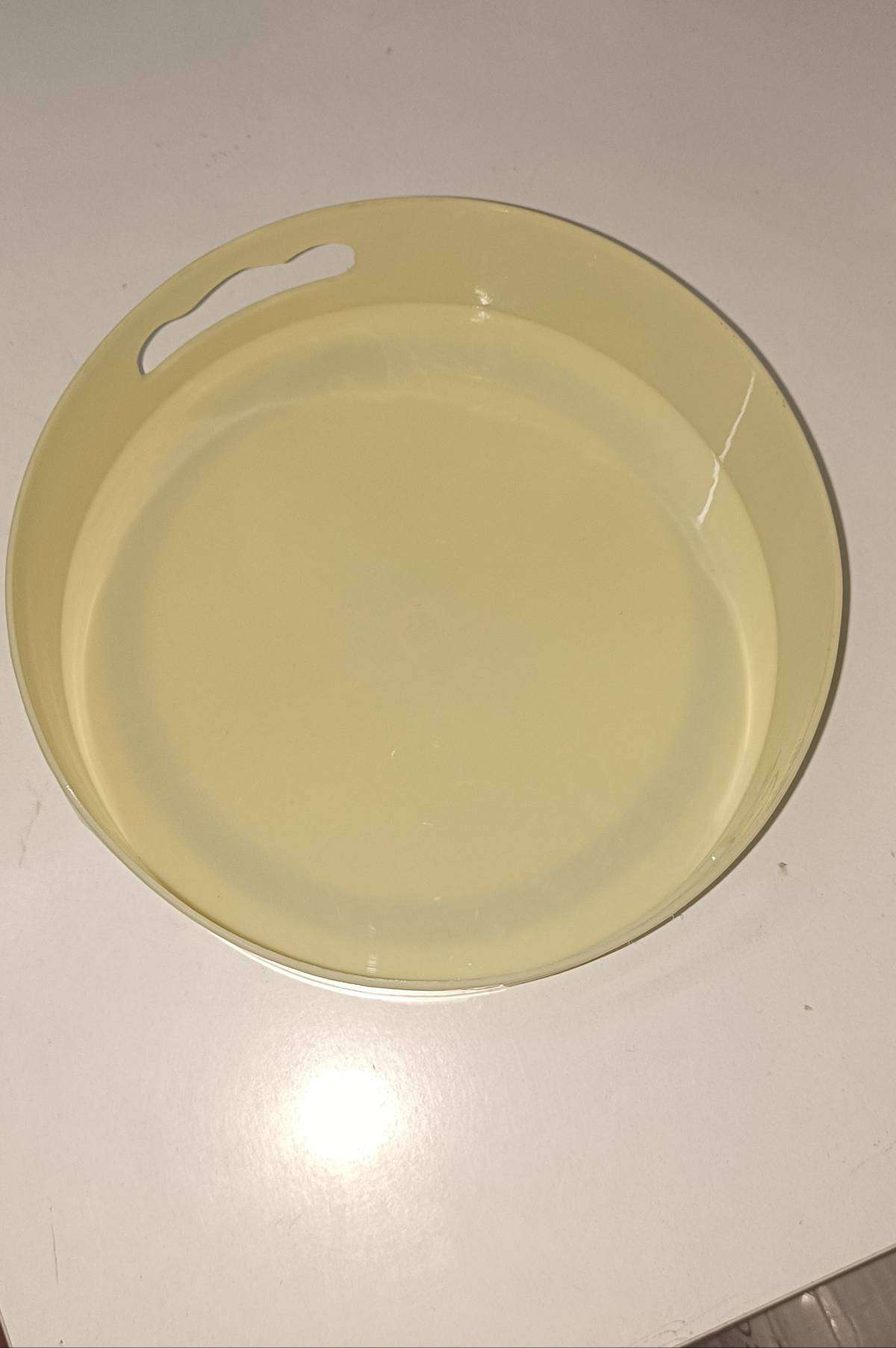 Kamini Enterprise Multi-Function Rotating Tray, 360 Rotation Cabinet Organizer, Condiment Storage Holder (1ps/Off-White) 2 Kamini Enterprise Multi-Function Rotating Tray, 360 Rotation Cabinet Organizer, Condiment Storage Holder (1ps/Off-White) - Image 2