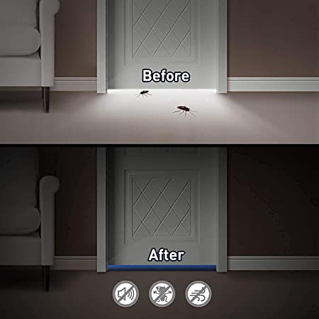 Raxon Innovation PVC Door Guard (39 Inches, Pack of 3) Gap Filler for Door Bottom Seal Strip - Sound-Proof, Reduce Noise, Energy Saving Door Stopper for Reduce Door Dust, Insects Protector (Brown) 3 Raxon Innovation PVC Door Guard (39 Inches, Pack of 3) Gap Filler for Door Bottom Seal Strip - Sound-Proof, Reduce Noise, Energy Saving Door Stopper for Reduce Door Dust, Insects Protector (Brown) - Image 3