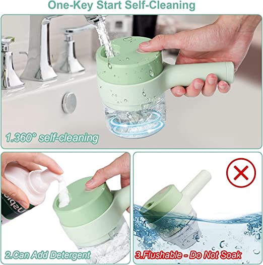 ZVR 4 in 1 Electric Handheld Cooking Hammer Vegetable Cutter Slicer Food Chopper 7 ZVR 4 in 1 Electric Handheld Cooking Hammer Vegetable Cutter Slicer Food Chopper - Image 7