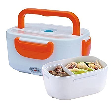 Eco Shopee Electric Lunch Box Hard Plastic Multi-Function Electric Heated Portable Food Warmer Electric Power in Tiffin Warmer Box Office for Men and Women. 1.05 L 40W ( L 278-24 ) 3 Eco Shopee Electric Lunch Box Hard Plastic Multi-Function Electric Heated Portable Food Warmer Electric Power in Tiffin Warmer Box Office for Men and Women. 1.05 L 40W ( L 278-24 ) - Image 3