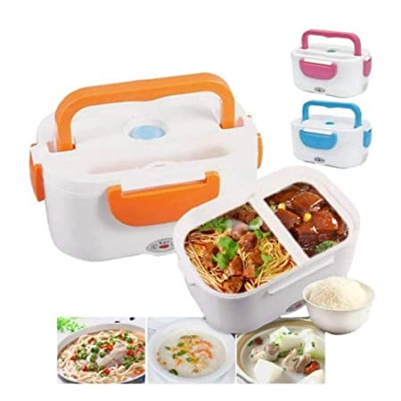 Eco Shopee Electric Lunch Box Hard Plastic Multi-Function Electric Heated Portable Food Warmer Electric Power in Tiffin Warmer Box Office for Men and Women. 1.05 L 40W ( L 278-24 ) 5 Eco Shopee Electric Lunch Box Hard Plastic Multi-Function Electric Heated Portable Food Warmer Electric Power in Tiffin Warmer Box Office for Men and Women. 1.05 L 40W ( L 278-24 ) - Image 5