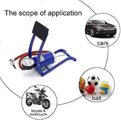 Rkhub Portable Foot Air Pump Compressor for Cars, Bikes, Bicycles Foot Air Pump - Heavy Compressor Portable Pump for Vehicle Tyre Air, Multicolor 6 Rkhub Portable Foot Air Pump Compressor for Cars, Bikes, Bicycles Foot Air Pump - Heavy Compressor Portable Pump for Vehicle Tyre Air, Multicolor - Image 6