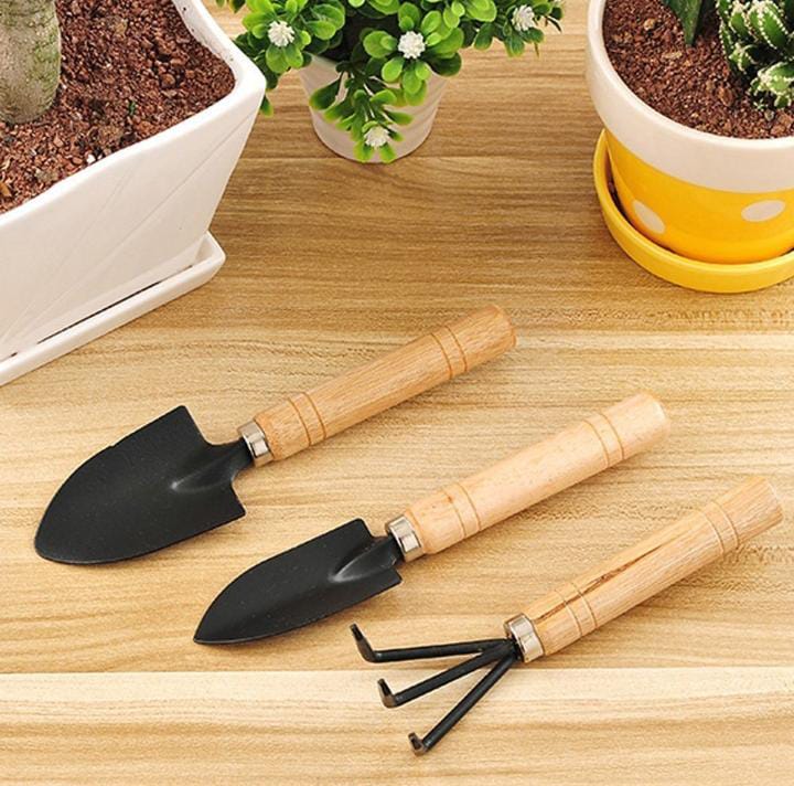 DCELLA Gardening Hand Tool Kit for Home Gardening, Garden Tool Kit for Home, Gardening Equipment, Scraping Turning Soil of Indoor, Outdoor pots, 3 Pcs (Hand Cultivator, Trowel, Transplanter) 5 DCELLA Gardening Hand Tool Kit for Home Gardening, Garden Tool Kit for Home, Gardening Equipment, Scraping Turning Soil of Indoor, Outdoor pots, 3 Pcs (Hand Cultivator, Trowel, Transplanter) - Image 5