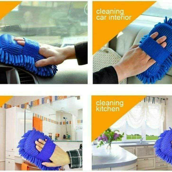 Zuru Bunch Pack of 1 Microfiber Hand Duster Multi-Purpose Washing & Dusting Sponge for Intense Cleaning Car,Home,Office 2 Zuru Bunch Pack of 1 Microfiber Hand Duster Multi-Purpose Washing & Dusting Sponge for Intense Cleaning Car,Home,Office - Image 2