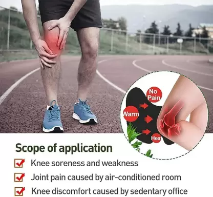 EverCozy Herbal Knee Plaster Sticker Pain Relief and Inflammation Patches Joint Knee Relief Patches Kit Natural Wormwood Extract Sticker Knee Pain Relief Patches For Men Women (30) 2 EverCozy Herbal Knee Plaster Sticker Pain Relief and Inflammation Patches Joint Knee Relief Patches Kit Natural Wormwood Extract Sticker Knee Pain Relief Patches For Men Women (30) - Image 2