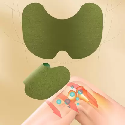 EverCozy Herbal Knee Plaster Sticker Pain Relief and Inflammation Patches Joint Knee Relief Patches Kit Natural Wormwood Extract Sticker Knee Pain Relief Patches For Men Women (30) 3 EverCozy Herbal Knee Plaster Sticker Pain Relief and Inflammation Patches Joint Knee Relief Patches Kit Natural Wormwood Extract Sticker Knee Pain Relief Patches For Men Women (30) - Image 3