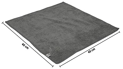 Yellow Weaves Super Soft Microfiber Hand Towels, Gym & Workout Towels 400 GSM, Pack of 2, Multicolour 3 Yellow Weaves Super Soft Microfiber Hand Towels, Gym & Workout Towels 400 GSM, Pack of 2, Multicolour - Image 3