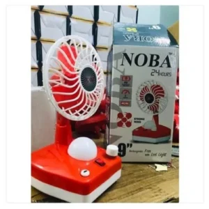 Noba fan with light 9 inch