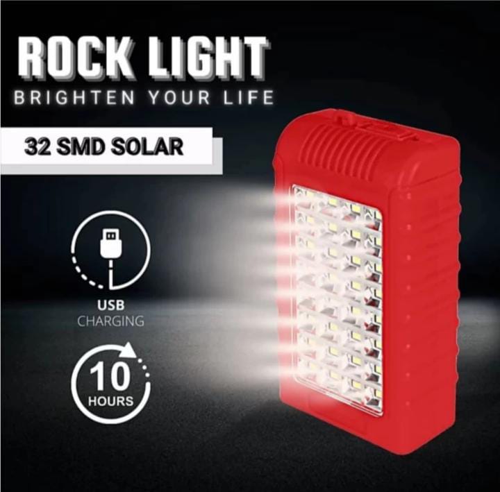 Pick Ur Needs Solar High-Bright 36 LED Light with Rechargeable Emergency Light(ABS Plastic) 2 Pick Ur Needs Solar High-Bright 36 LED Light with Rechargeable Emergency Light(ABS Plastic) - Image 2