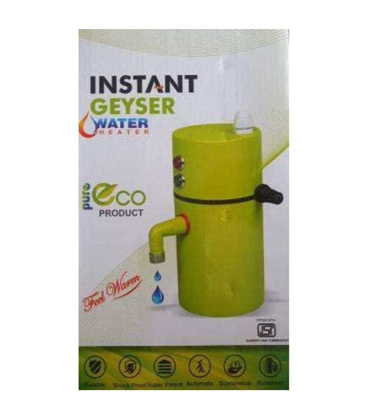 ElectroGuard Tap Auto Cut Off Portable Instant Water Heater/Geyser for Kitchen, Bathroom, Office, Restaurants, Labs, Clinics, Saloon, Beauty Parlor & Wherever Hot Water Needed. 1 Stone filter fucet