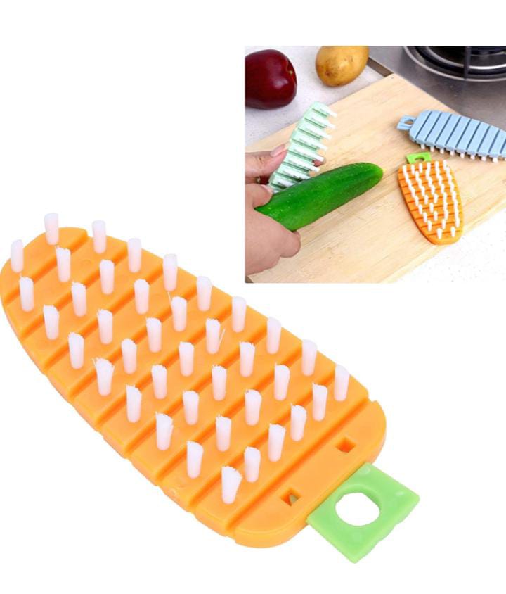 Ritz Vegetable Scrubbing Brush, Vegetable Scrubber Non‑Toxic Fruit Brush Carrot Shape Vegetable Brush for Potato for Vegetable,Potato Scrubbing Brush Multicolor 5 Ritz Vegetable Scrubbing Brush, Vegetable Scrubber Non‑Toxic Fruit Brush Carrot Shape Vegetable Brush for Potato for Vegetable,Potato Scrubbing Brush Multicolor - Image 5