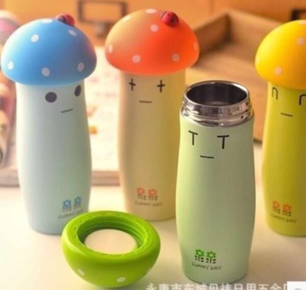 Mushroom Glass Bottle - Image 6
