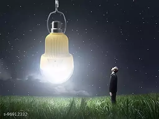 Boosty 15 Watt Rechargeable Emergency LED Bulb with Extra 100W Bright Light AC/DC Use for Home, Factory, Godown, Warehouse Long Battery Life Upto 4 Hrs Use (Multicolor, Pack of 1), B22 2 LED BULB