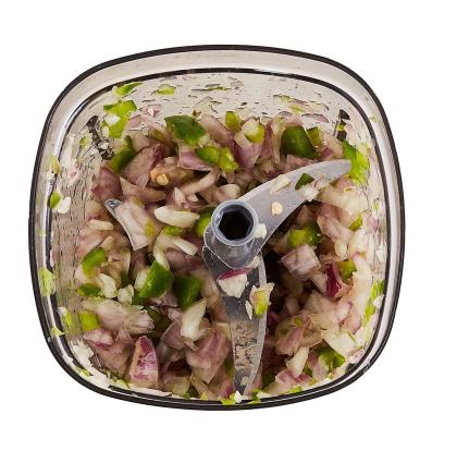 String Vegetable Push Chopper Premium Plastic Mini Handy and Compact with 6 Stainless Steel Blades Large Jumbo Cutter for Effortlessly Chopping Fruits Garlic Onion Dry Fruits Made in India 1100Ml 3 String Vegetable Push Chopper Premium Plastic Mini Handy and Compact with 6 Stainless Steel Blades Large Jumbo Cutter for Effortlessly Chopping Fruits Garlic Onion Dry Fruits Made in India 1100Ml - Image 3