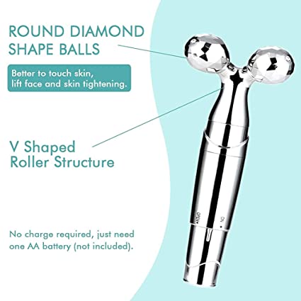 Lipsa Enterprise 3D Manual Face Massager Roller, 3-IN-1 Electric 3D Vibrating Roller Facial Massager Beauty Bar Kits Facial Tools for Anti-Aging Anti-Wrinkles Skin Tightening (3 In 1 3D Massager) 4 Lipsa Enterprise 3D Manual Face Massager Roller, 3-IN-1 Electric 3D Vibrating Roller Facial Massager Beauty Bar Kits Facial Tools for Anti-Aging Anti-Wrinkles Skin Tightening (3 In 1 3D Massager) - Image 4