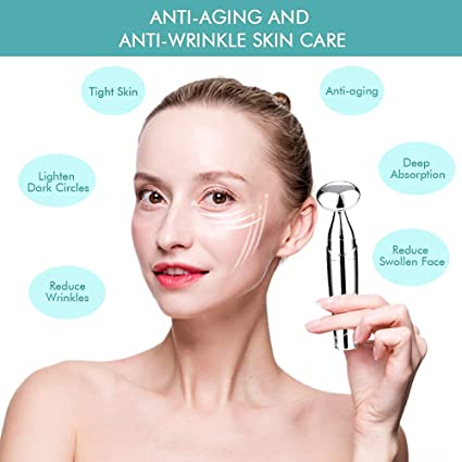 Lipsa Enterprise 3D Manual Face Massager Roller, 3-IN-1 Electric 3D Vibrating Roller Facial Massager Beauty Bar Kits Facial Tools for Anti-Aging Anti-Wrinkles Skin Tightening (3 In 1 3D Massager) 6 Lipsa Enterprise 3D Manual Face Massager Roller, 3-IN-1 Electric 3D Vibrating Roller Facial Massager Beauty Bar Kits Facial Tools for Anti-Aging Anti-Wrinkles Skin Tightening (3 In 1 3D Massager) - Image 6