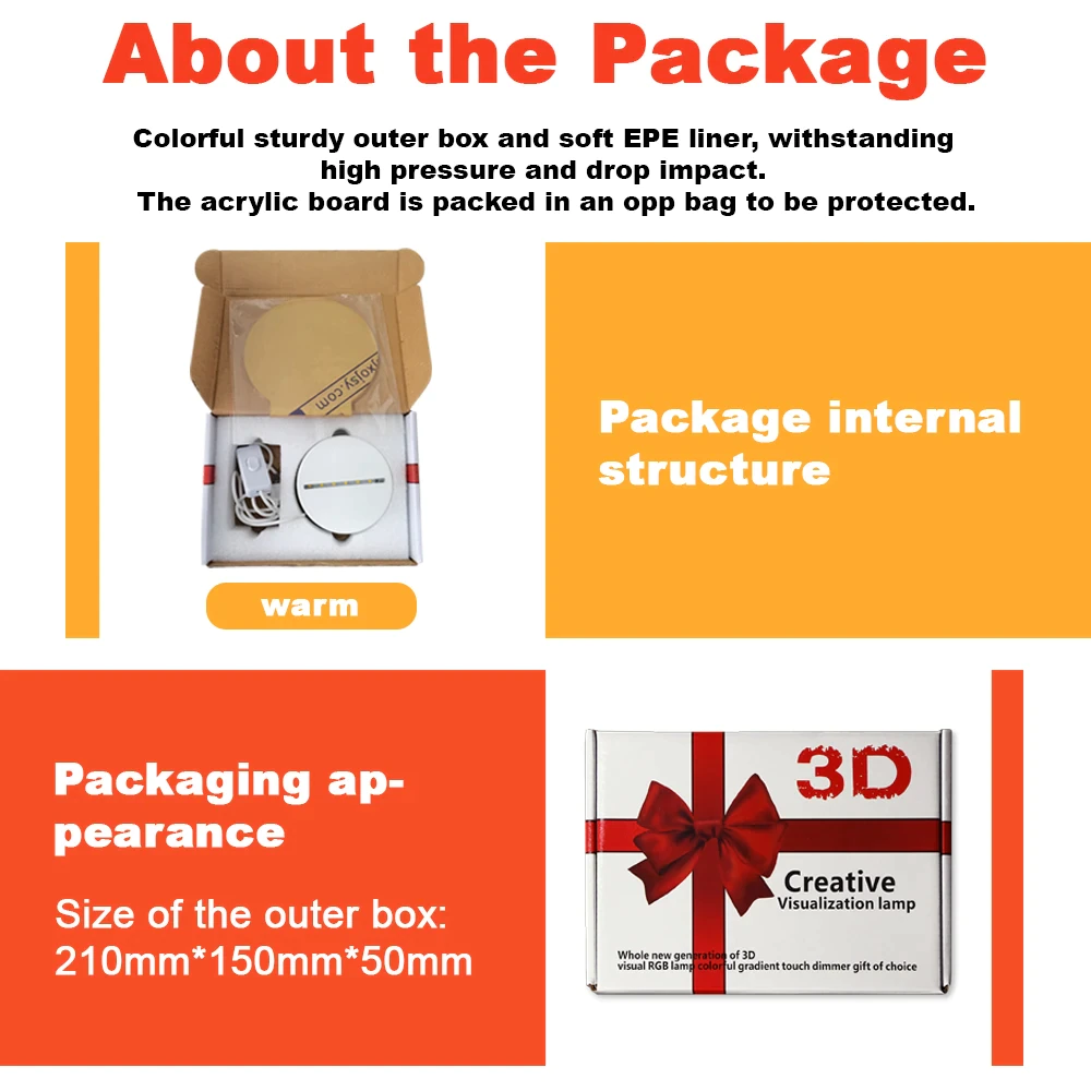 EESTA 3D Acrylic Message Note Board LED Night Holiday Light Decorative Lamp for Creative Keeps Notes Drawing Table Lamp for Home Décor/Bedroom/Gift/Office Decoration/Erasable Board (Round,1pcs) 6 EESTA 3D Acrylic Message Note Board LED Night Holiday Light Decorative Lamp for Creative Keeps Notes Drawing Table Lamp for Home Décor/Bedroom/Gift/Office Decoration/Erasable Board (Round,1pcs) - Image 6