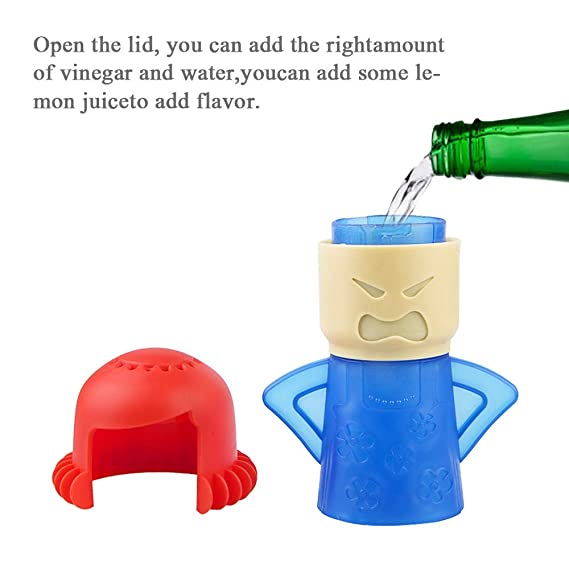 NETXE Angry Mama Microwave Cleaner,Microwave Cleaner Angry Mama, Microwave Oven Steam Cleaner (Easily Cleans in Minutes with Vinegar & Water) 5 NETXE Angry Mama Microwave Cleaner,Microwave Cleaner Angry Mama, Microwave Oven Steam Cleaner (Easily Cleans in Minutes with Vinegar & Water) - Image 5