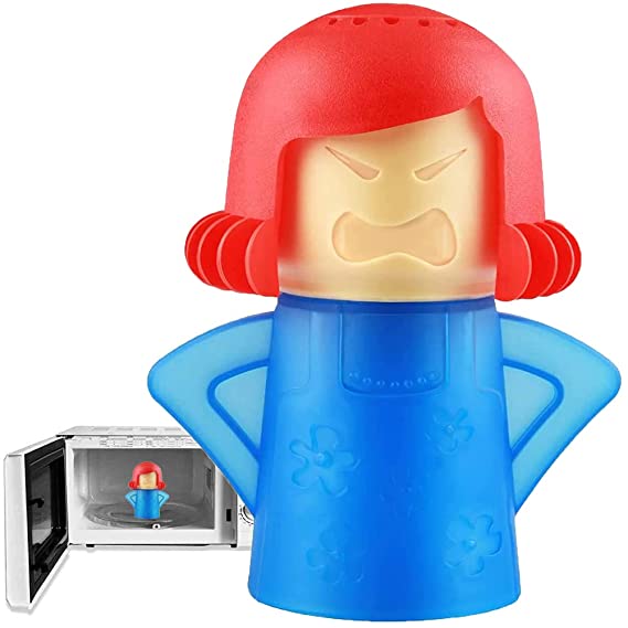 NETXE Angry Mama Microwave Cleaner,Microwave Cleaner Angry Mama, Microwave Oven Steam Cleaner (Easily Cleans in Minutes with Vinegar & Water) 1 Angry Mama microwave Cleaner