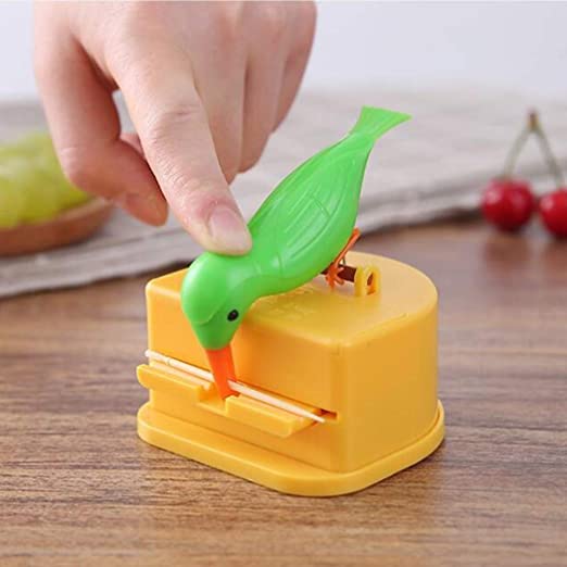 JAYAN Bird Toothpick Dispenserï¼Å’Telescopic Automatic toothpick dispenserï¼Å’Cute Toothpick holder decoration the kitchen, home,party, fun gifts for children parents 3 JAYAN Bird Toothpick Dispenserï¼Å’Telescopic Automatic toothpick dispenserï¼Å’Cute Toothpick holder decoration the kitchen, home,party, fun gifts for children parents - Image 3