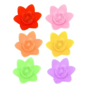 Button Flower Diya Set of 6