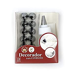DECORADOR, Piping Bag Nozzles Cake Decorating Tool Set Frosting Icing Tips Plastic, Russian Tulip Nozzle Steel Cake Server, 12Pcs/Set -BK005 5 DECORADOR, Piping Bag Nozzles Cake Decorating Tool Set Frosting Icing Tips Plastic, Russian Tulip Nozzle Steel Cake Server, 12Pcs/Set -BK005 - Image 5