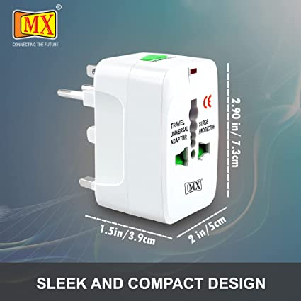 SAIFSMART Worldwide Universal All-in-One Worldwide International Travel Adapter with 125V 6A,250V Electrical Protected Plug (Travel Adapter Without USB) 6 SAIFSMART Worldwide Universal All-in-One Worldwide International Travel Adapter with 125V 6A,250V Electrical Protected Plug (Travel Adapter Without USB) - Image 6