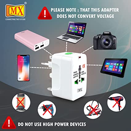 SAIFSMART Worldwide Universal All-in-One Worldwide International Travel Adapter with 125V 6A,250V Electrical Protected Plug (Travel Adapter Without USB) 7 SAIFSMART Worldwide Universal All-in-One Worldwide International Travel Adapter with 125V 6A,250V Electrical Protected Plug (Travel Adapter Without USB) - Image 7
