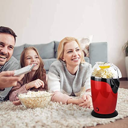 SMARAN Popcorn Maker Machine,1200W Hot Air Popcorn Popper Maker, 2 Minutes Fast Electric Popcorn Poppers, No Oil Needed, Healthy Snack, (Multi color) 3 SMARAN Popcorn Maker Machine,1200W Hot Air Popcorn Popper Maker, 2 Minutes Fast Electric Popcorn Poppers, No Oil Needed, Healthy Snack, (Multi color) - Image 3