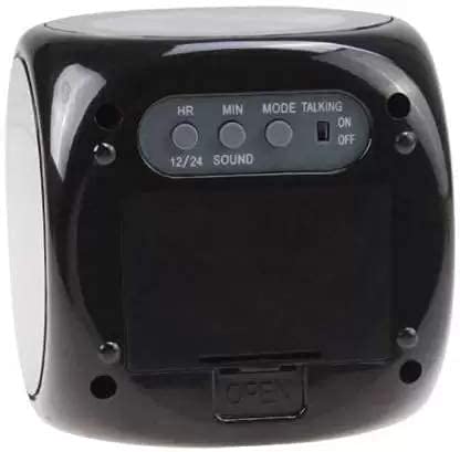CAPRIYORN Digital LCD Projector Alarm Clock Wall Projection, Voice, Weather, Temperature and Wake Up Projector Bedside Alarm Clock- Black/White 4 CAPRIYORN Digital LCD Projector Alarm Clock Wall Projection, Voice, Weather, Temperature and Wake Up Projector Bedside Alarm Clock- Black/White - Image 4