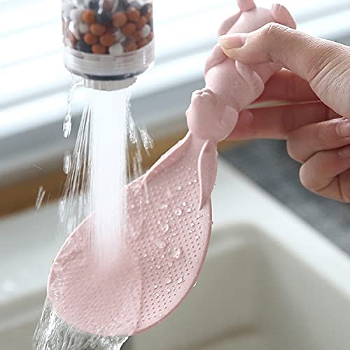 Firstdemand Unique Non-Stick Rice Spoon Rabbit-Shaped Stand-up Serving Rice Spatula Rice Vertical Kitchen Serving Spoon Rice Spoon Cooking Tableware (3) 4 Firstdemand Unique Non-Stick Rice Spoon Rabbit-Shaped Stand-up Serving Rice Spatula Rice Vertical Kitchen Serving Spoon Rice Spoon Cooking Tableware (3) - Image 4