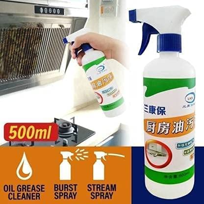 Kitchen Oil and Grease Stain Remover Kitchen Non-Flammable Nontoxic & Chlorine Free Stain Remover Cleaner Spray for Iron, Steel, Metal, Rust Cleaning(500 ML) 5 Kitchen Oil and Grease Stain Remover Kitchen Non-Flammable Nontoxic & Chlorine Free Stain Remover Cleaner Spray for Iron, Steel, Metal, Rust Cleaning(500 ML) - Image 5