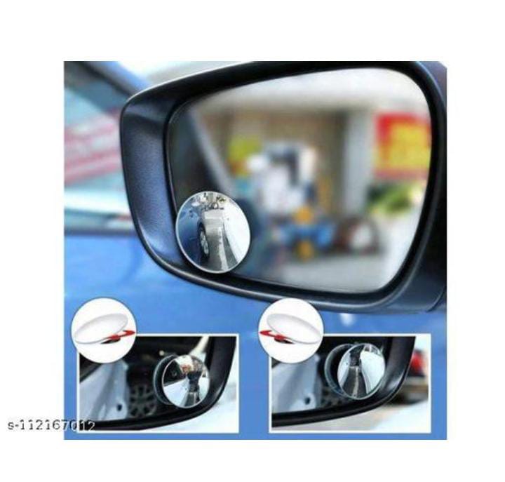 AUTOGUYS (Pack of 2) Round Blind Spot Frameless Convex HD Rear View Mirror with Wide Angle Rear View for SUV, Cars & Truck (2 Mirrors) 3 AUTOGUYS (Pack of 2) Round Blind Spot Frameless Convex HD Rear View Mirror with Wide Angle Rear View for SUV, Cars & Truck (2 Mirrors) - Image 3