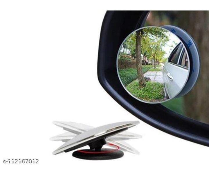 AUTOGUYS (Pack of 2) Round Blind Spot Frameless Convex HD Rear View Mirror with Wide Angle Rear View for SUV, Cars & Truck (2 Mirrors) 2 AUTOGUYS (Pack of 2) Round Blind Spot Frameless Convex HD Rear View Mirror with Wide Angle Rear View for SUV, Cars & Truck (2 Mirrors) - Image 2