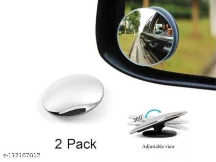 AUTOGUYS (Pack of 2) Round Blind Spot Frameless Convex HD Rear View Mirror with Wide Angle Rear View for SUV, Cars & Truck (2 Mirrors) 4 AUTOGUYS (Pack of 2) Round Blind Spot Frameless Convex HD Rear View Mirror with Wide Angle Rear View for SUV, Cars & Truck (2 Mirrors) - Image 4