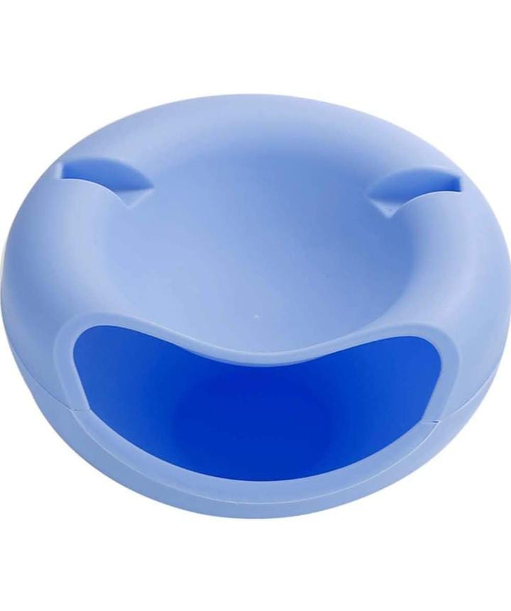 Suzec Plastic Double Layers Multifunctional Creative Shape Lazy Pista Nut Snack Nashta Breakfast Dry Fruit Serving Platter Bowl Katori with Mobile Cellphone Holder Bracket Stand (Multicolor) 6 Suzec Plastic Double Layers Multifunctional Creative Shape Lazy Pista Nut Snack Nashta Breakfast Dry Fruit Serving Platter Bowl Katori with Mobile Cellphone Holder Bracket Stand (Multicolor) - Image 6