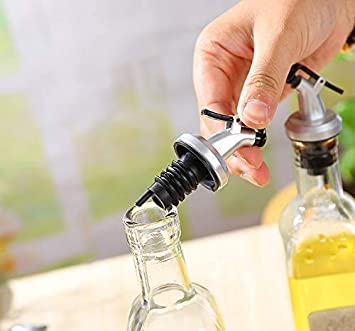 KUTTROS 500 ml Glass Oil Dispenser Bottle with Silicon Funnel, Oil & Vinegar Bottle, Stainless Steel Leak-Proof Cork (2 pcs Oil Bottle + 1 pc Silicon Funnel) 8 KUTTROS 500 ml Glass Oil Dispenser Bottle with Silicon Funnel, Oil & Vinegar Bottle, Stainless Steel Leak-Proof Cork (2 pcs Oil Bottle + 1 pc Silicon Funnel) - Image 8