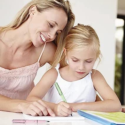 KICKZU Everlasting Inkless Pencils Eternal Portable Reusable Erasable Metal Writing Pens Infinite Replaceable Graphite Nib Triangle Triangular Golf Stationary Set Mechanical Pencil 3 KICKZU Everlasting Inkless Pencils Eternal Portable Reusable Erasable Metal Writing Pens Infinite Replaceable Graphite Nib Triangle Triangular Golf Stationary Set Mechanical Pencil - Image 3