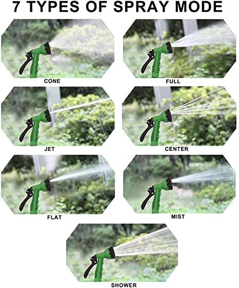 EBOFAB Hose Pipe,50 Foot Hose Pipe Expandable Magic Hose Garden Pipe Extra Long Magic Expandable Garden Wash Car Bike with Spray Gun 5 EBOFAB Hose Pipe,50 Foot Hose Pipe Expandable Magic Hose Garden Pipe Extra Long Magic Expandable Garden Wash Car Bike with Spray Gun - Image 5