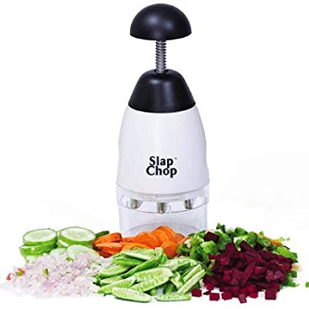 Dealsure Slap Chop Vegetable Chopper Tomato Shredder Fruit Vegetable Tools Slicer Fruit Accessories Stainless Steel Vegetable Chopper Cutter chipser Chopper (Multicolor) 5 Dealsure Slap Chop Vegetable Chopper Tomato Shredder Fruit Vegetable Tools Slicer Fruit Accessories Stainless Steel Vegetable Chopper Cutter chipser Chopper (Multicolor) - Image 5