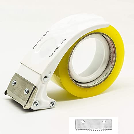 Dinojames Handy Tape Dispenser for Packing Packages fits up to 2 inches or 48mm Tapes FOR Home Office and Industrial uses 5 Dinojames Handy Tape Dispenser for Packing Packages fits up to 2 inches or 48mm Tapes FOR Home Office and Industrial uses - Image 5