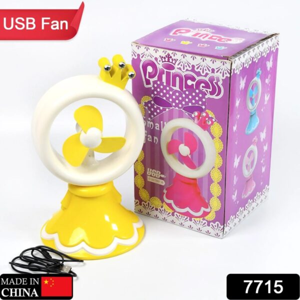 Princess Portable Fan Usb