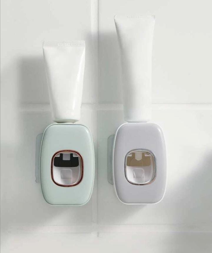 Ketsicart Durable Toothpaste Dispenser Wall Mounted Toothpaste Dispenser Toothpaste Squeezer, Hygienic and Clean Dispenser Toothpaste Dispenser, Blue and White Toothpaste Dispenser Toothpaste Holder 4 Ketsicart Durable Toothpaste Dispenser Wall Mounted Toothpaste Dispenser Toothpaste Squeezer, Hygienic and Clean Dispenser Toothpaste Dispenser, Blue and White Toothpaste Dispenser Toothpaste Holder - Image 4