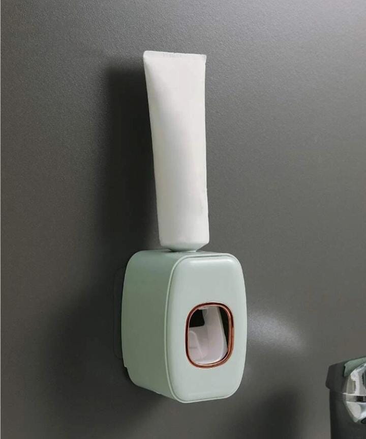 Ketsicart Durable Toothpaste Dispenser Wall Mounted Toothpaste Dispenser Toothpaste Squeezer, Hygienic and Clean Dispenser Toothpaste Dispenser, Blue and White Toothpaste Dispenser Toothpaste Holder 2 Ketsicart Durable Toothpaste Dispenser Wall Mounted Toothpaste Dispenser Toothpaste Squeezer, Hygienic and Clean Dispenser Toothpaste Dispenser, Blue and White Toothpaste Dispenser Toothpaste Holder - Image 2